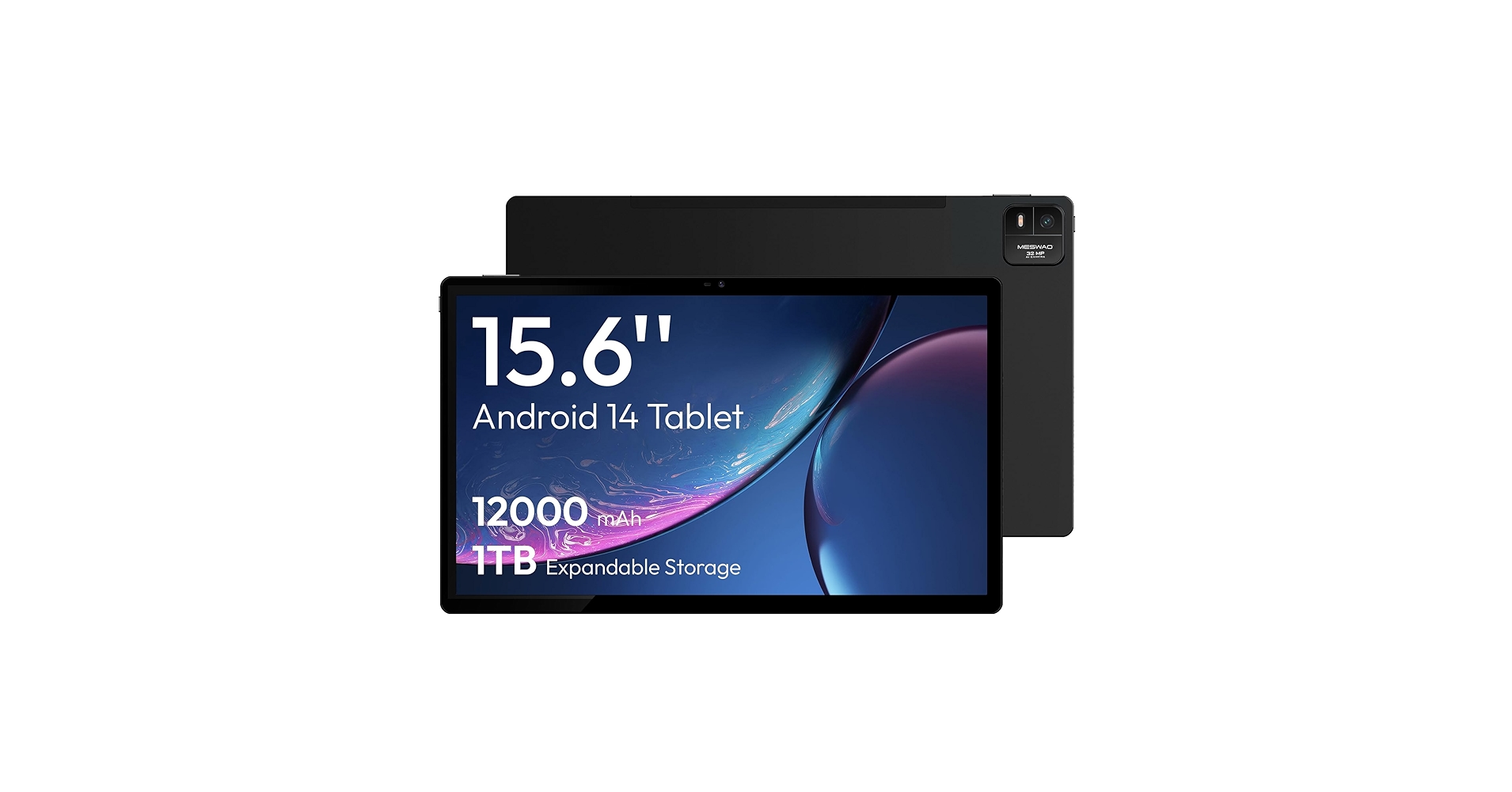 Amazon.com : MESWAO 2025 15.6 Inch Pro Android 14 Large Tablet